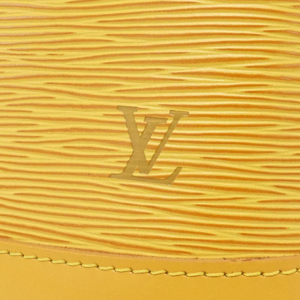 Louis Vuitton Yellow Leather Handbag (Pre-Owned)