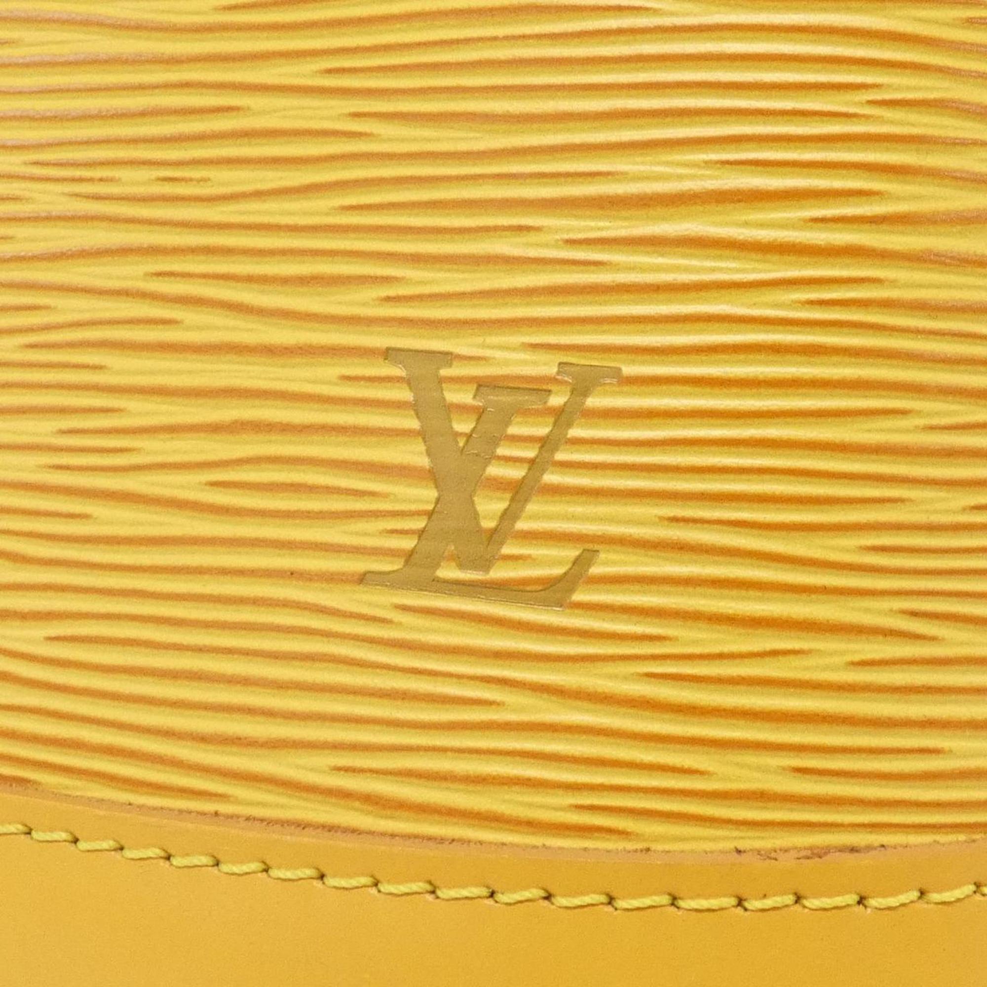 Louis Vuitton Yellow Leather Handbag (Pre-Owned)