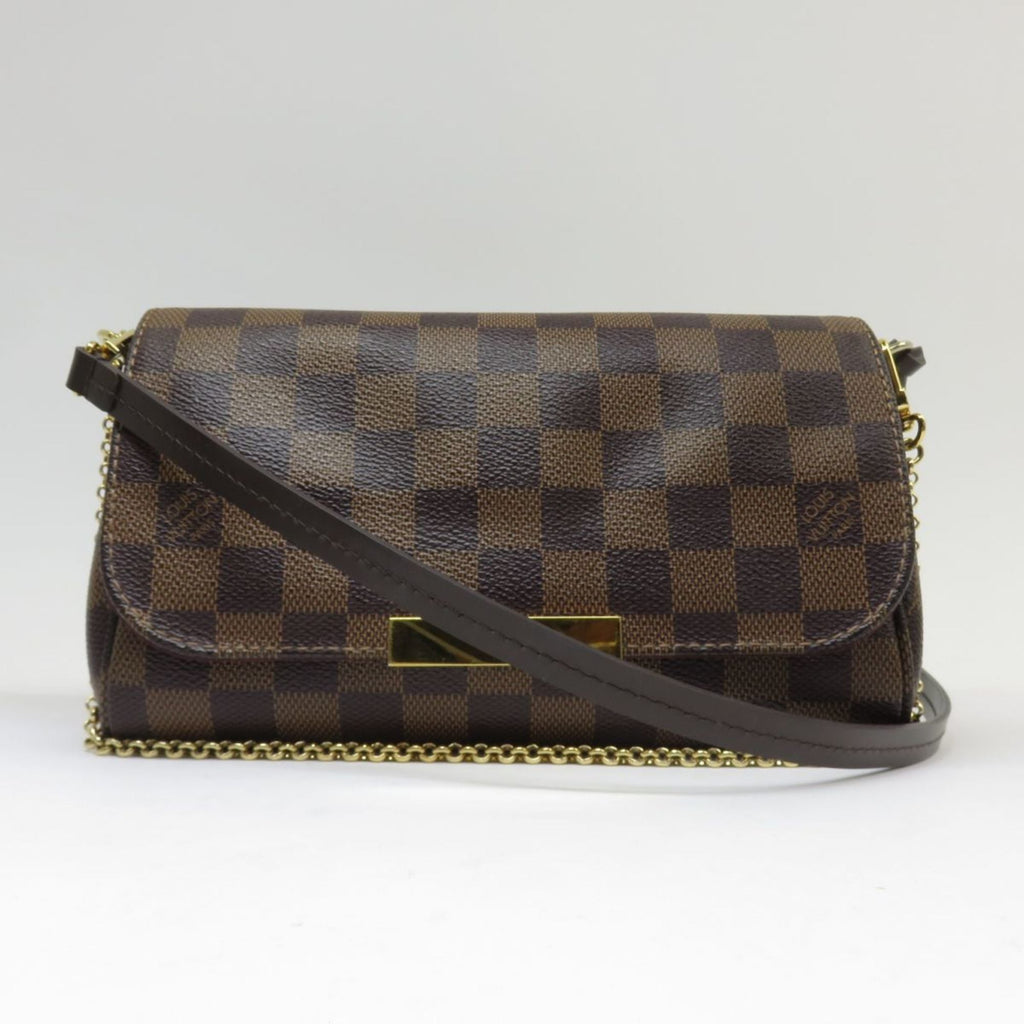 Louis Vuitton Damier Damier Canvas Ebene Shoulder Bag (Pre-Owned)