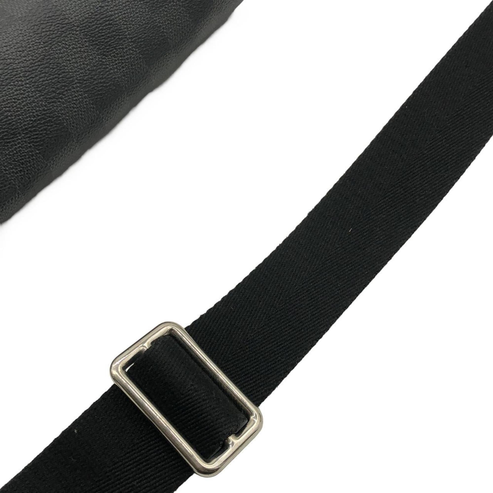 Louis Vuitton Dark Gray Graphite Coated Canvas Shoulder Bag (Pre-Owned)