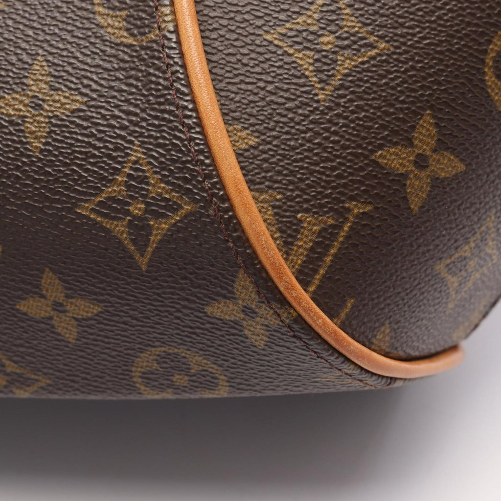 Louis Vuitton Brown Coated Canvas Leather Shoulder Bag (Pre-Owned)