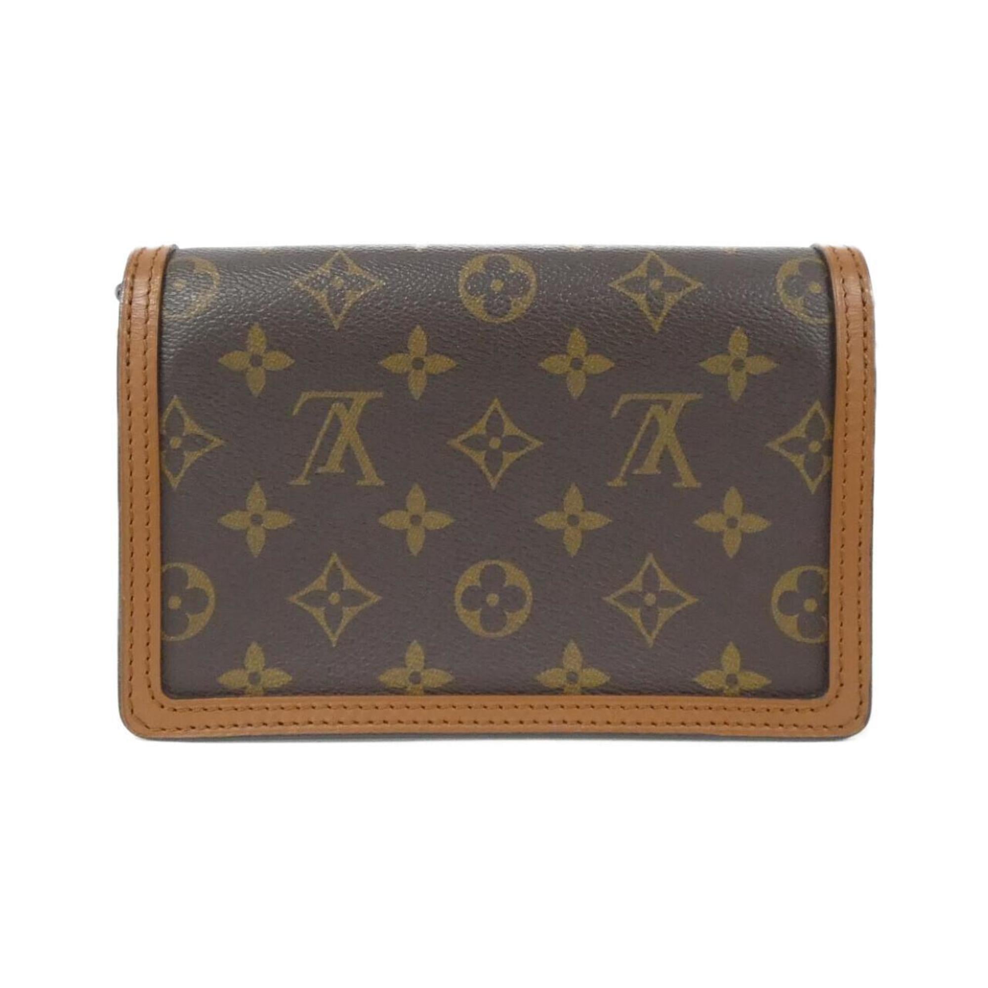 Louis Vuitton Marron Monogram Reverse Monogram Reverse Shoulder Bag (Pre-Owned)