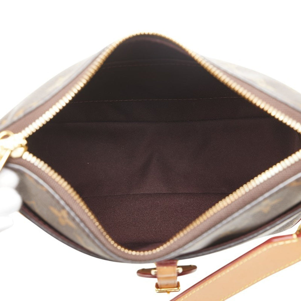 Louis Vuitton Monogram Brown Pvc Leather Shoulder Bag (Pre-Owned)