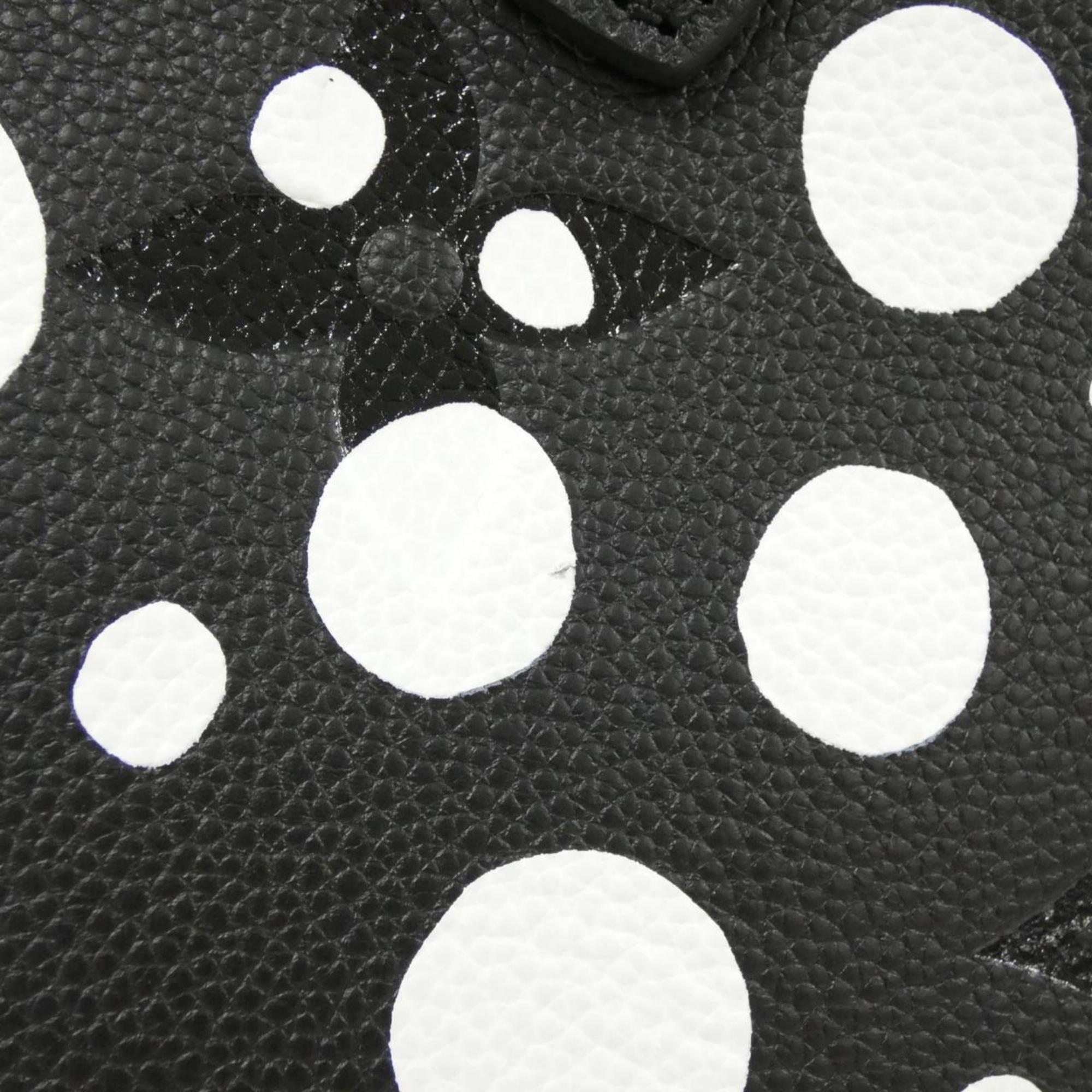 Louis Vuitton Black Leather Handbag (Pre-Owned)
