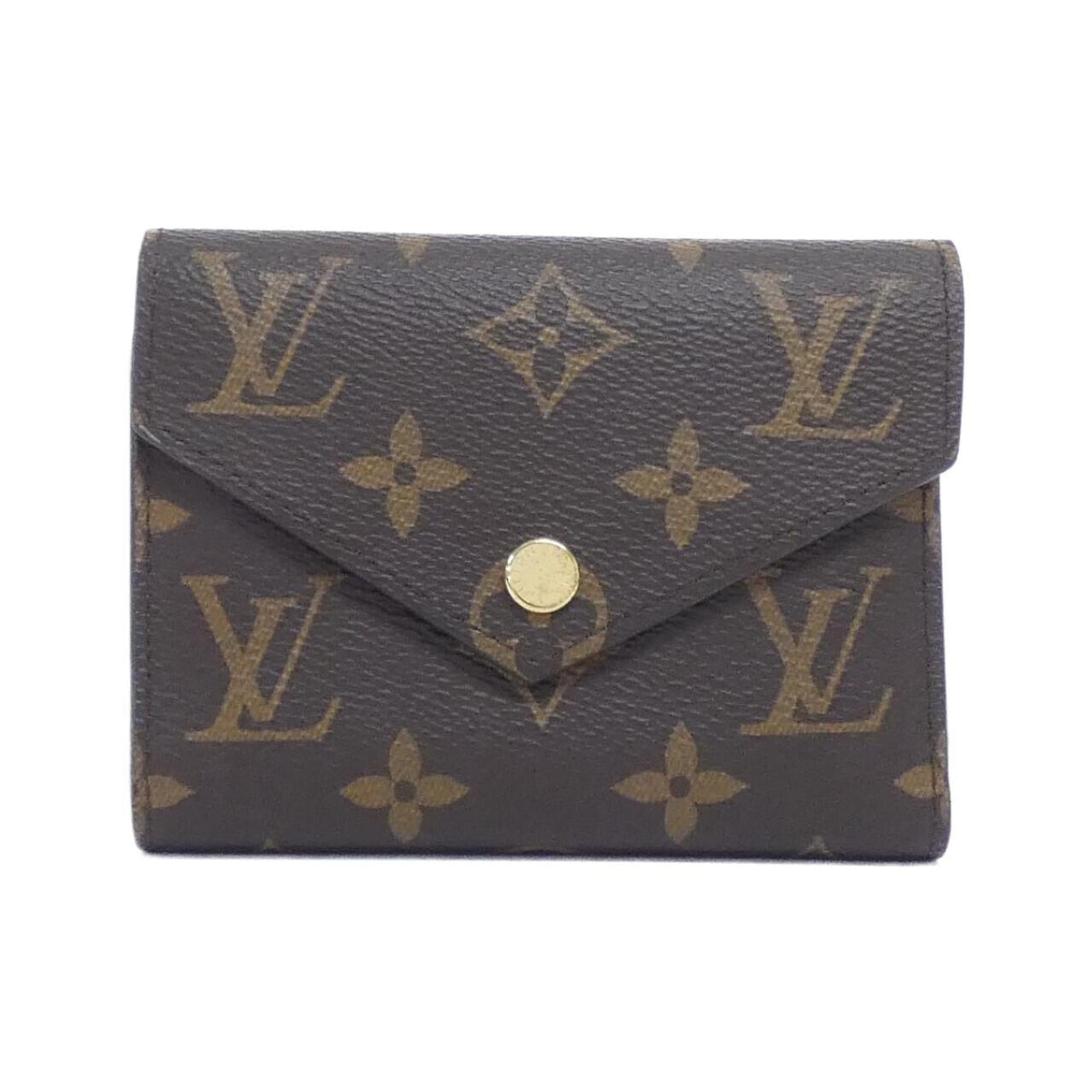 Louis Vuitton Marron Monogram Monogram Wallet (Bi-Fold) (Pre-Owned)