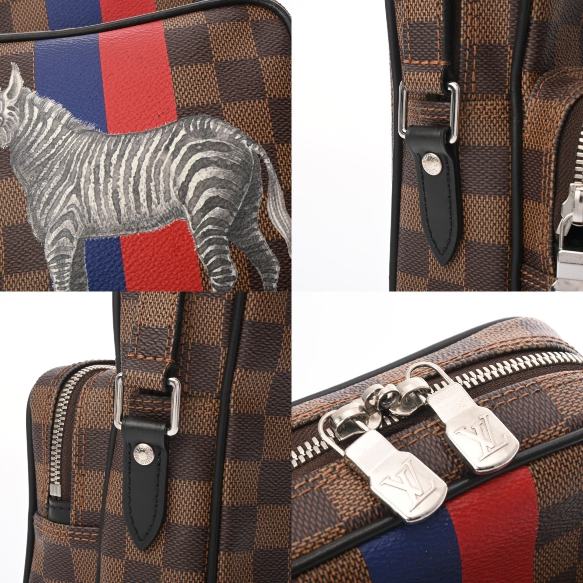 Louis Vuitton Brown Damier Canvas Shoulder Bag (Pre-Owned)