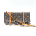 Louis Vuitton Brown Monogram Monogram Pochette Pouch Sling Bag (Pre-Owned)