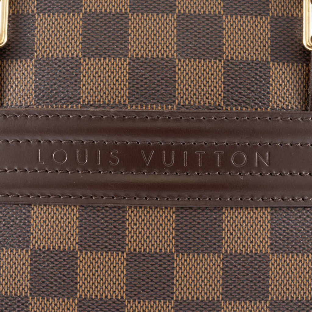 Louis Vuitton Brown Damier Canvas Ebene Damier Canvas Handbag (Pre-Owned)