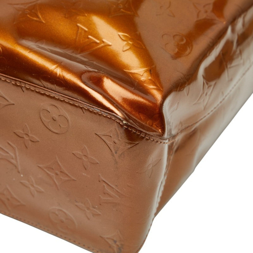 Louis Vuitton Bronze Brown Monogram Patent Leather Tote Bag (Pre-Owned)
