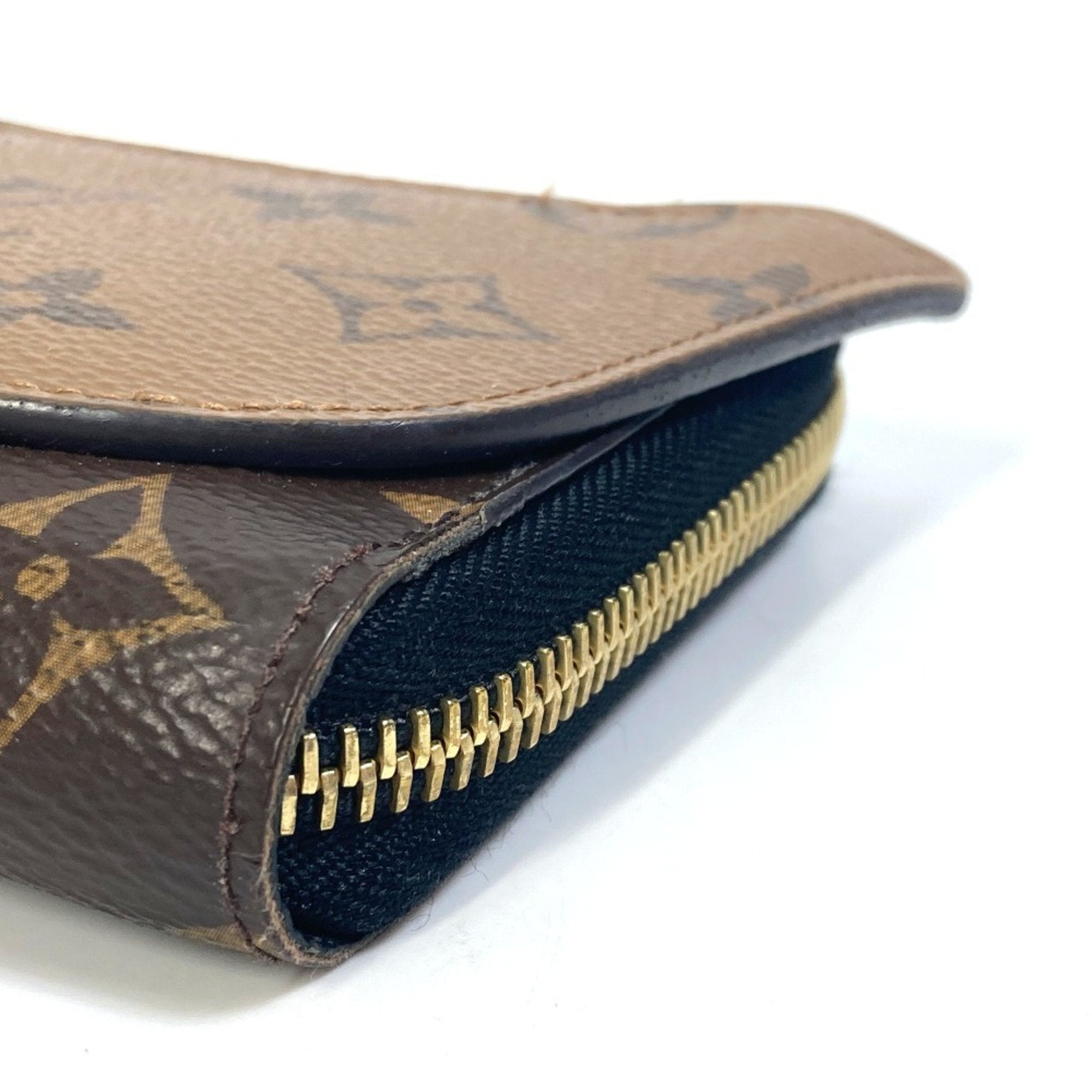 Louis Vuitton Monogram Brown Monogram Monogram Reverse Monogram Monogram Reverse Long Wallet (Bi-Fold) (Pre-Owned)