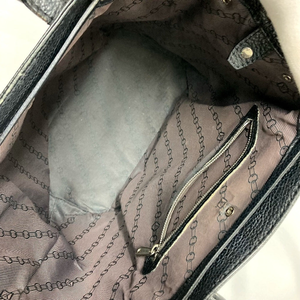 Louis Vuitton Black Noir Leather Tote Bag (Pre-Owned)