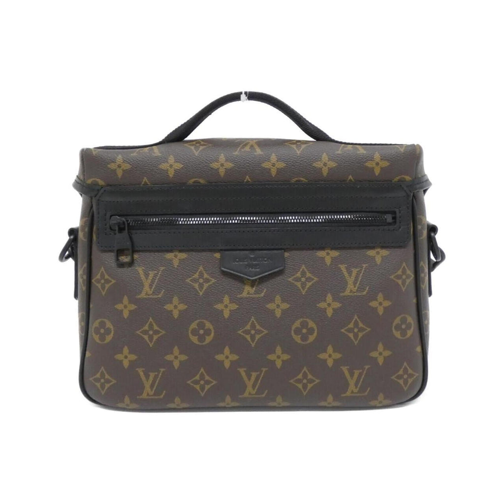 Louis Vuitton Monogram Macassar Marron Coated Canvas Shoulder Bag (Pre-Owned)