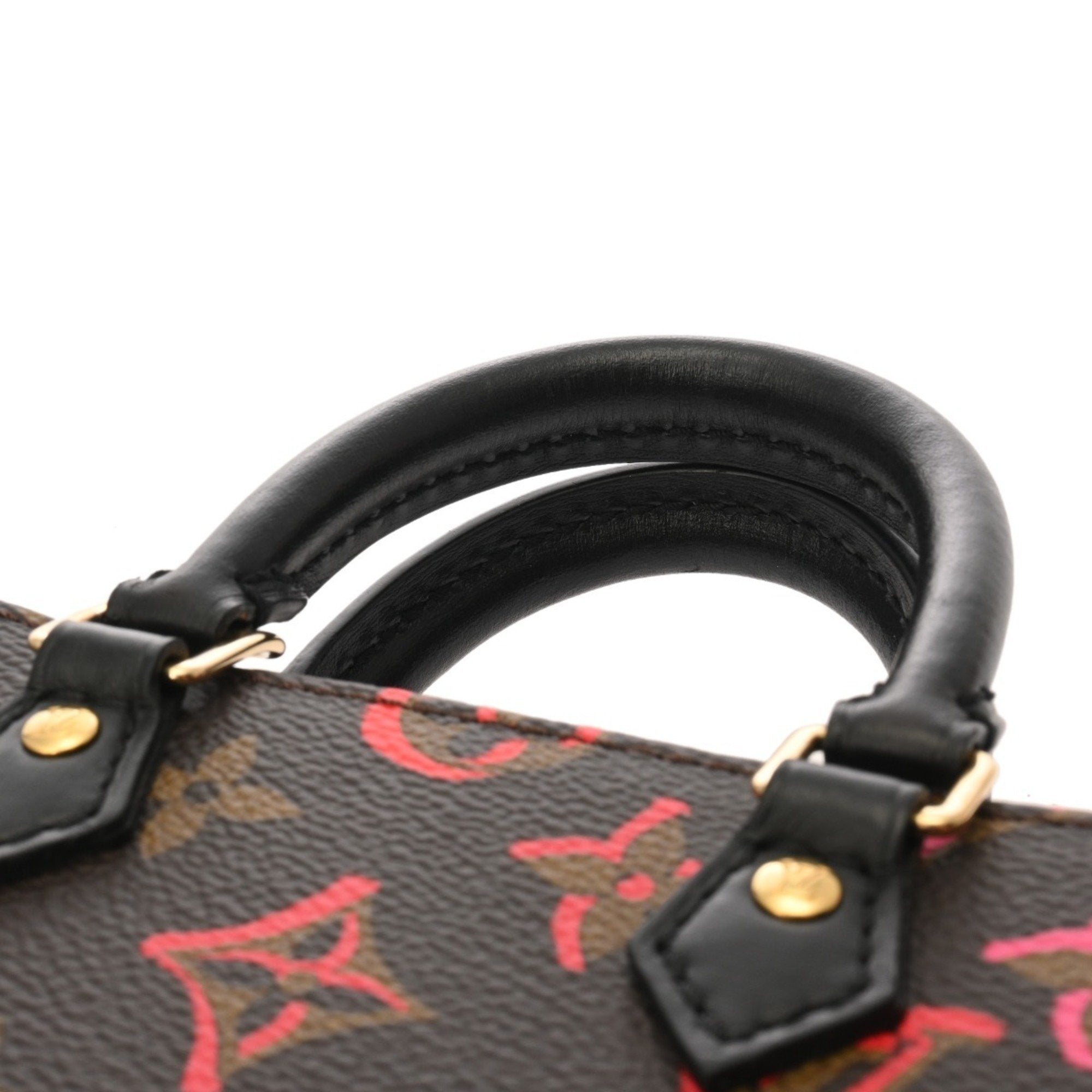 Louis Vuitton Brown Monogram Canvas Handbag (Pre-Owned)