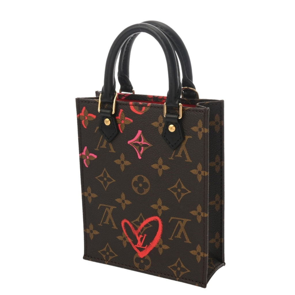 Louis Vuitton Brown Monogram Canvas Handbag (Pre-Owned)