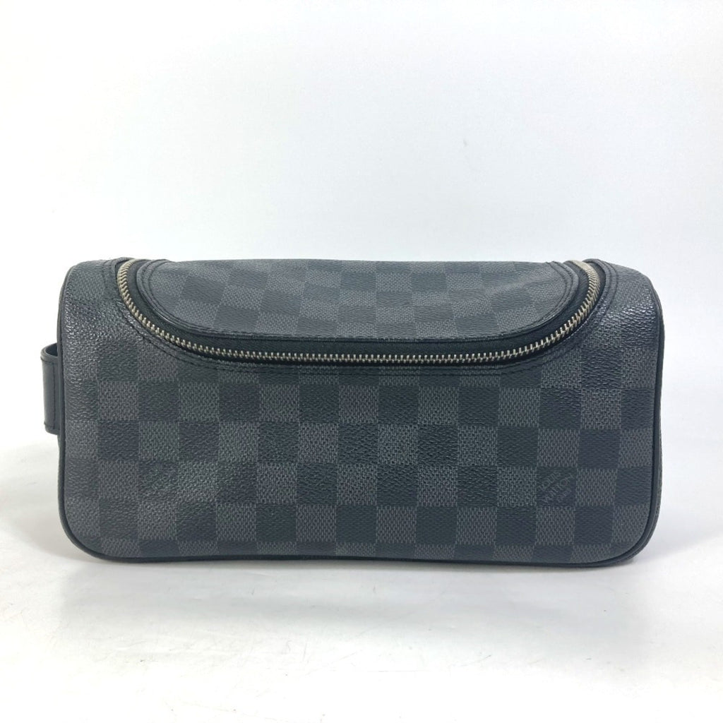Louis Vuitton Damier Graphite Black Galle Damier Graphite Clutch Bag Pouch (Pre-Owned)