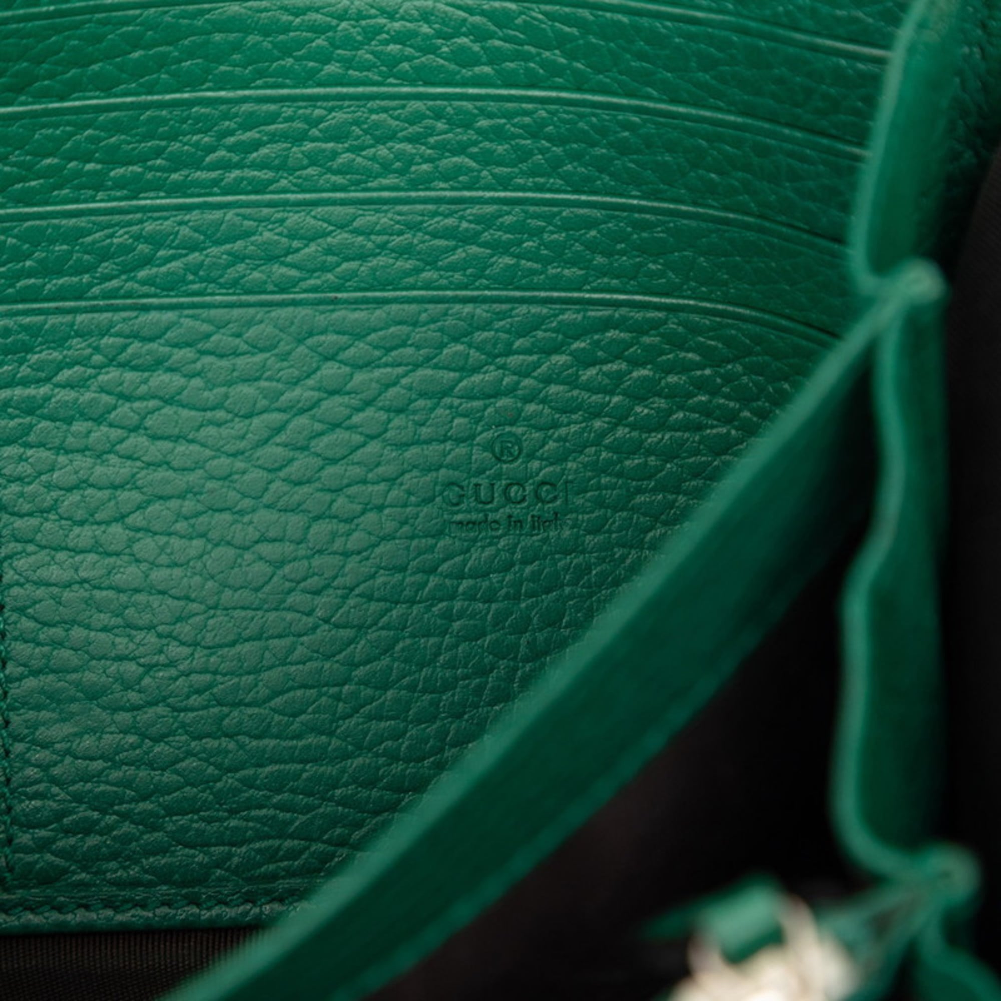 Dionysus Chain Wallet Leather with Embellished Detail Small