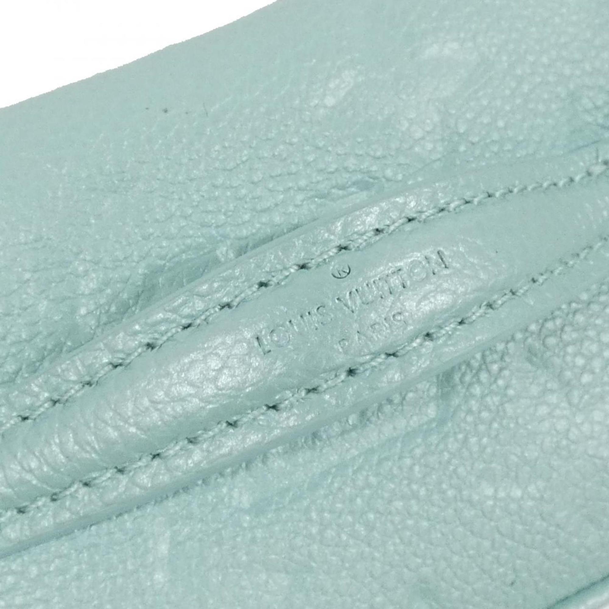 Louis Vuitton Blue Lagon Leather Pouch (Pre-Owned)