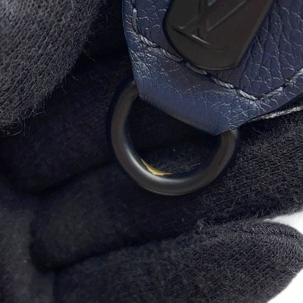 Louis Vuitton Monogram Shadow Navy Monogram Shadow Shoulder Bag (Pre-Owned)