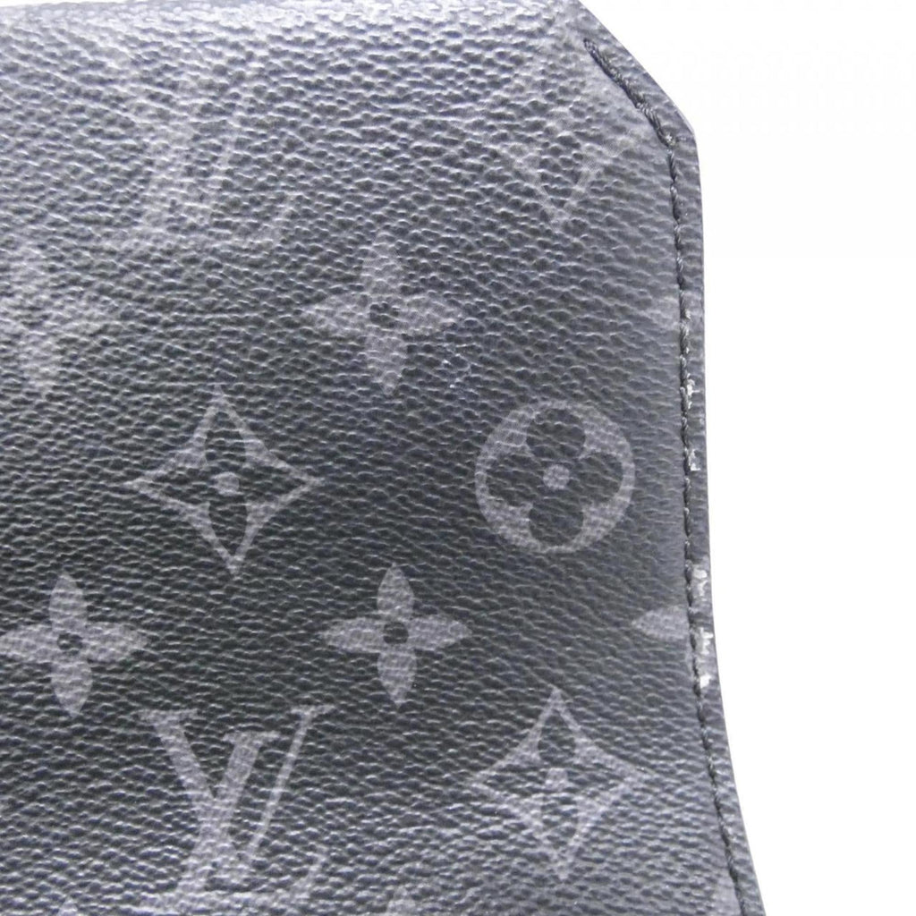 Louis Vuitton Black Coated Canvas Shoulder Bag (Pre-Owned)