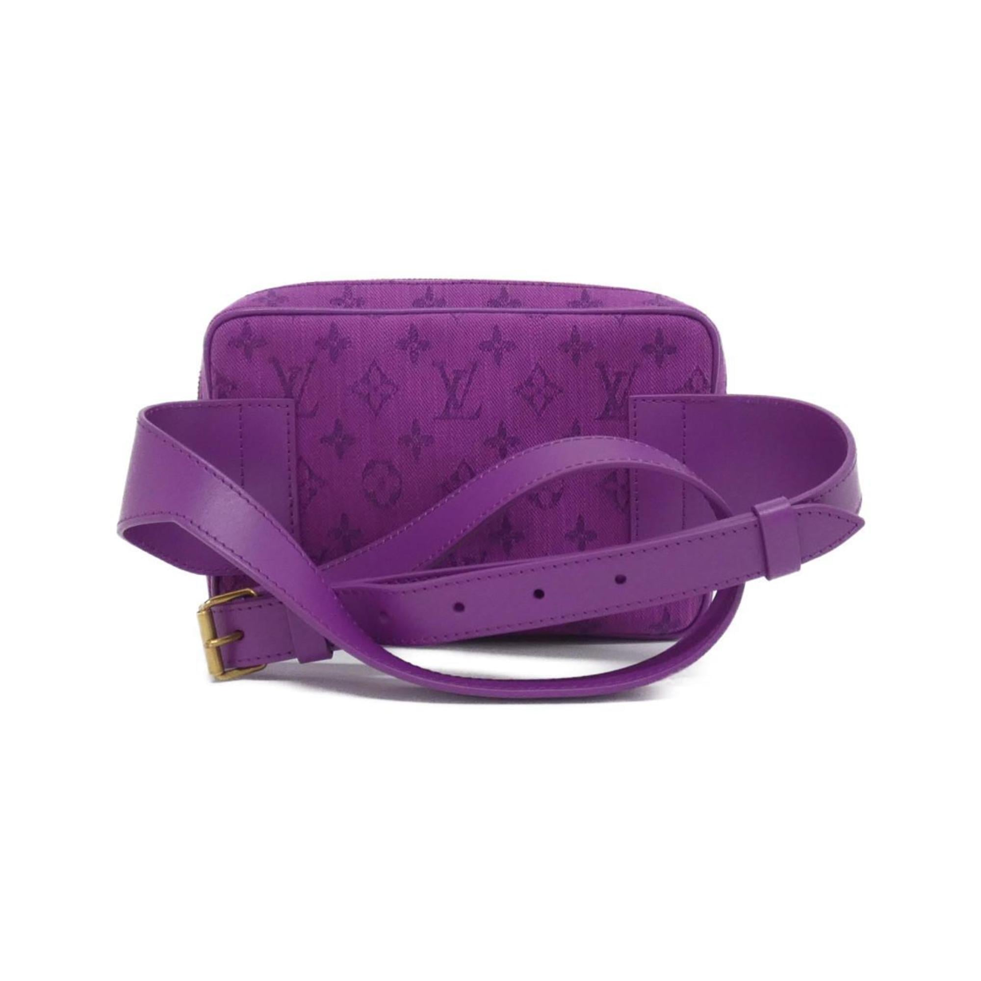 Louis Vuitton Monogram Denim Monogram Violet Monogram Denim Shoulder Bag (Pre-Owned)
