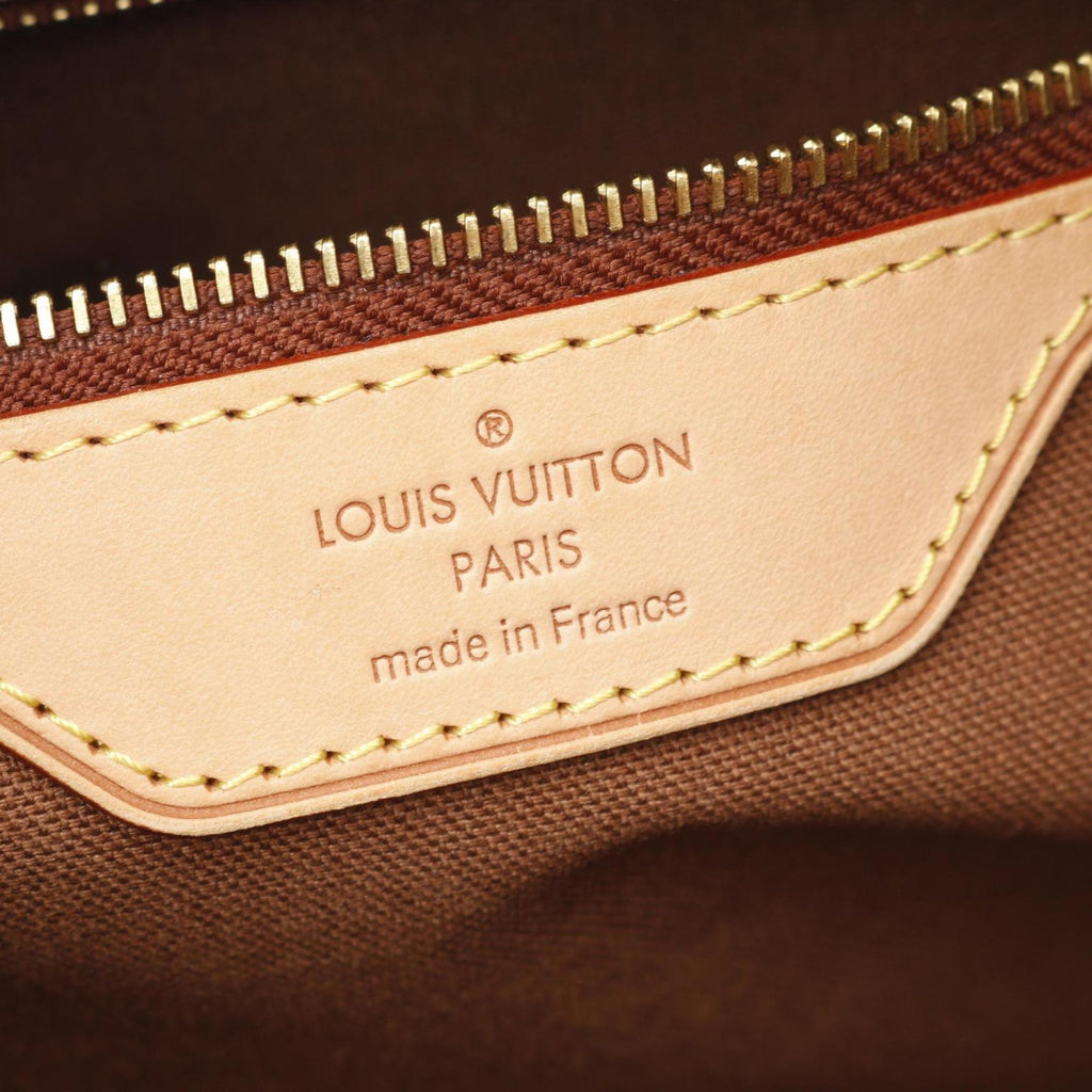 Louis Vuitton Brown Monogram Pvc Coated Canvas Leather Shoulder Bag (Pre-Owned)