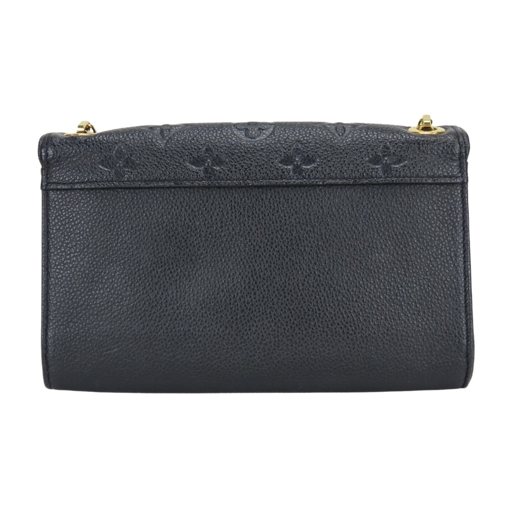 Louis Vuitton Noir Monogram Empreinte Pochette Shoulder Bag (Pre-Owned)