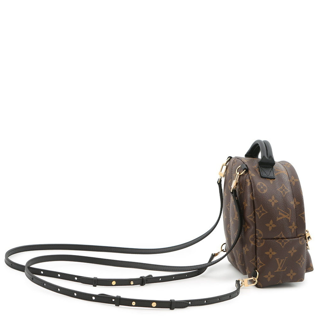 Louis Vuitton Noir Monogram Backpack (Pre-Owned)