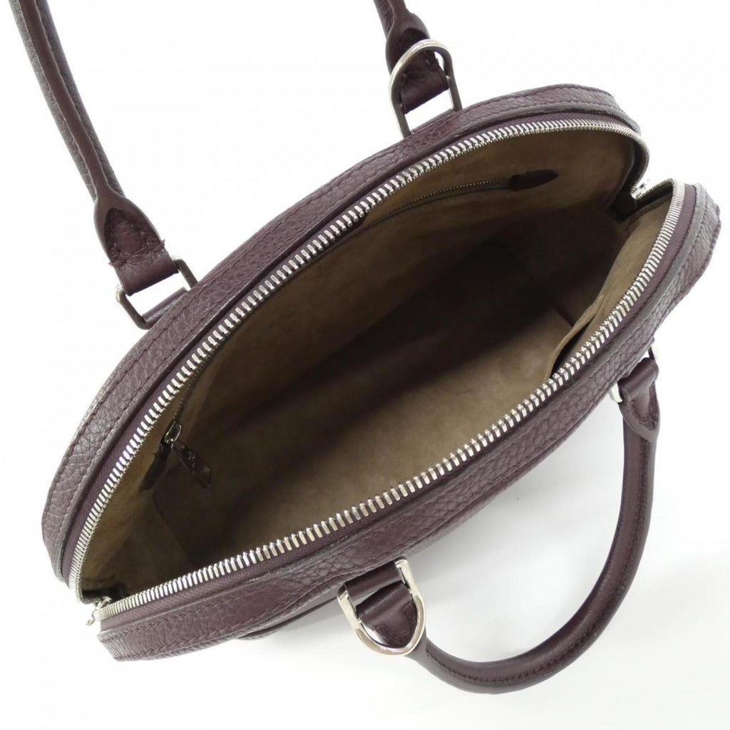 Louis Vuitton Parnassea Violet Leather Handbag (Pre-Owned)