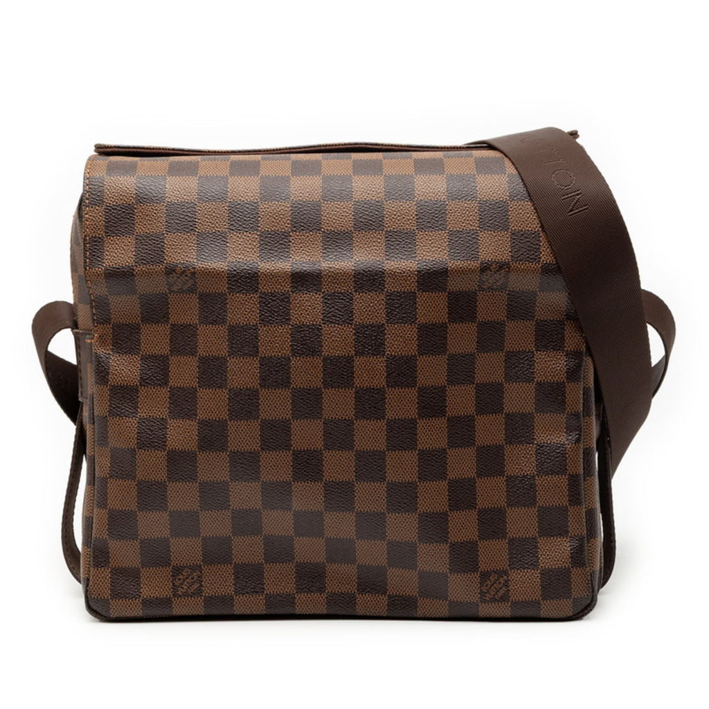 Louis Vuitton Brown Damier Canvas Ebene Leather Pvc Messenger Bag (Pre-Owned)