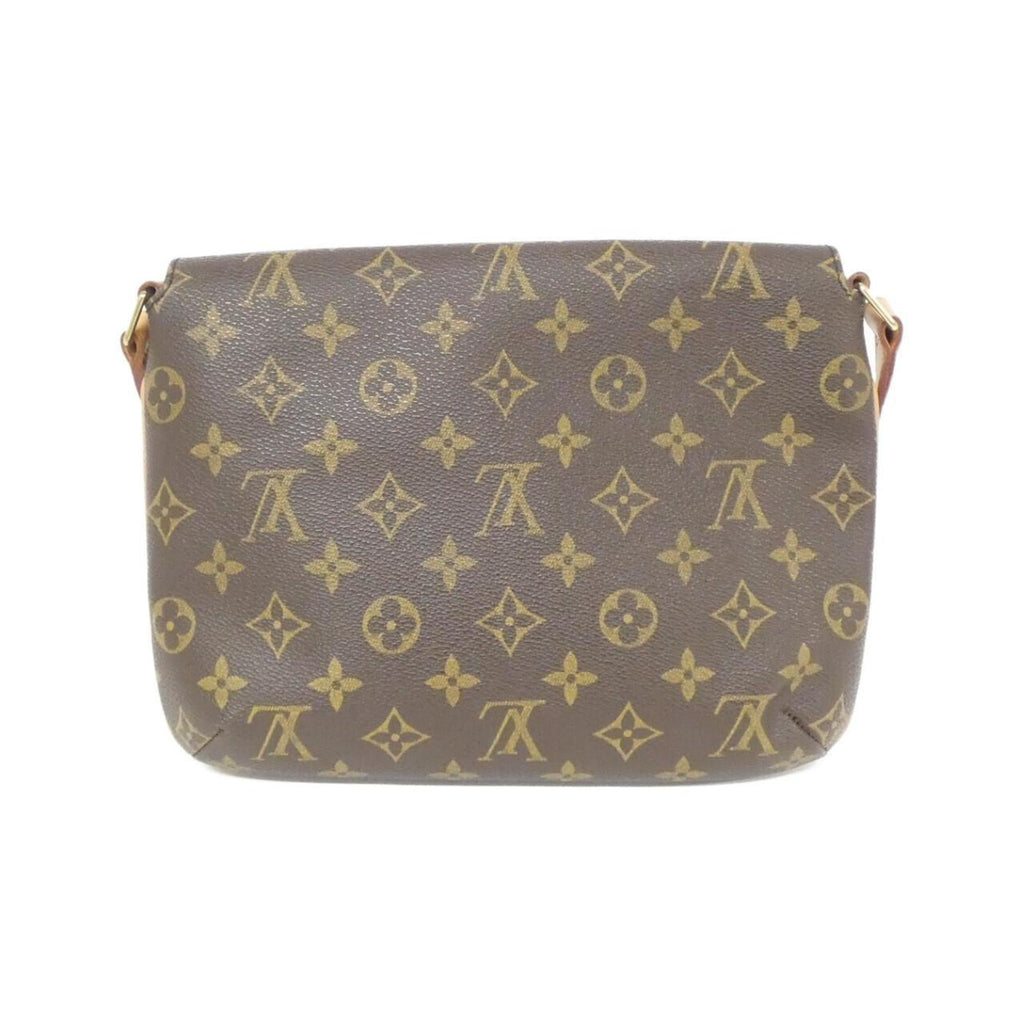 Louis Vuitton Monogram Marron Coated Canvas Shoulder Bag (Pre-Owned)