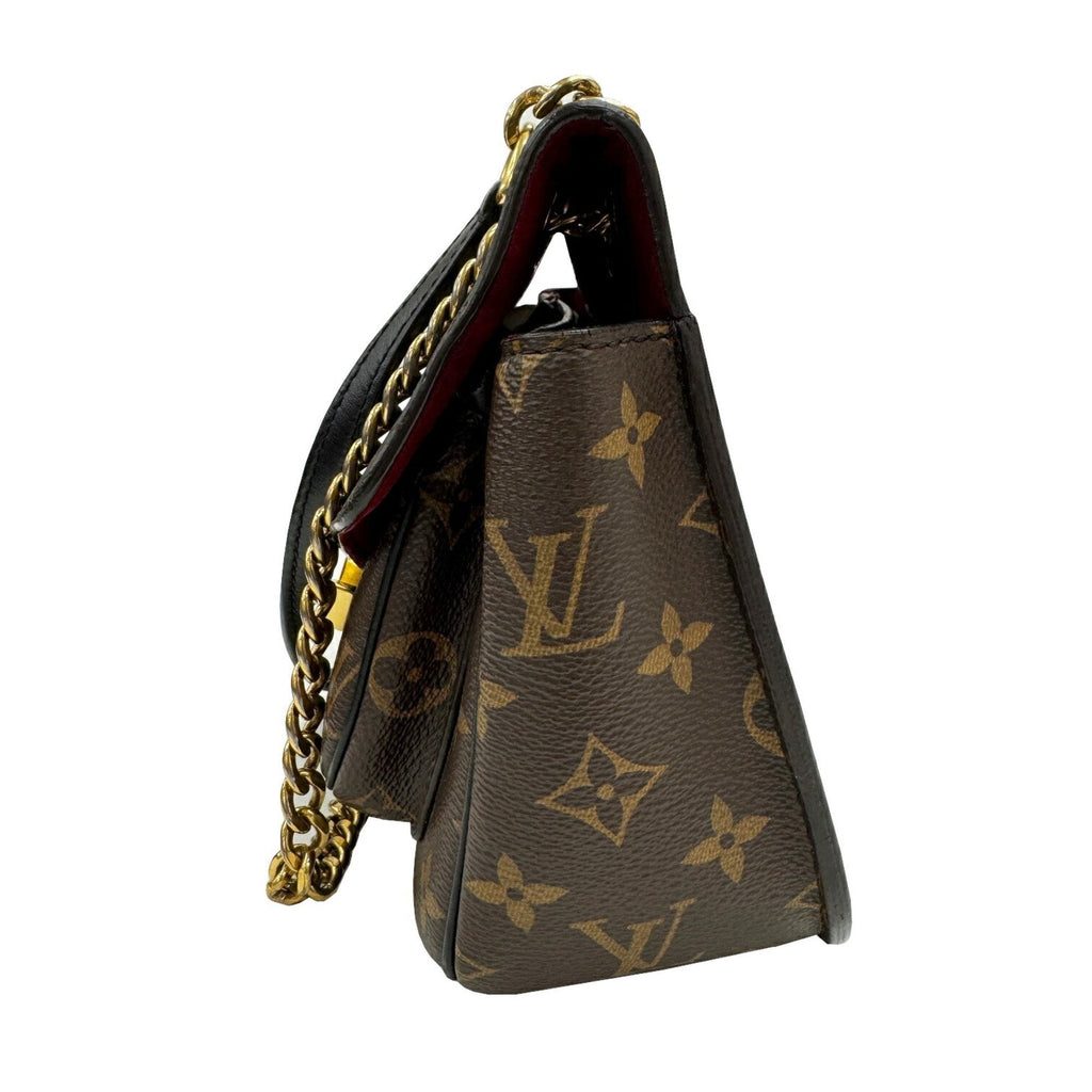Louis Vuitton Monogram Black Brown Monogram Leather Shoulder Bag (Pre-Owned)