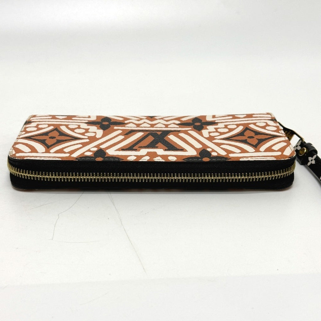 Louis Vuitton Monogram Graffiti Brown Monogram Long Wallet (Bi-Fold) (Pre-Owned)