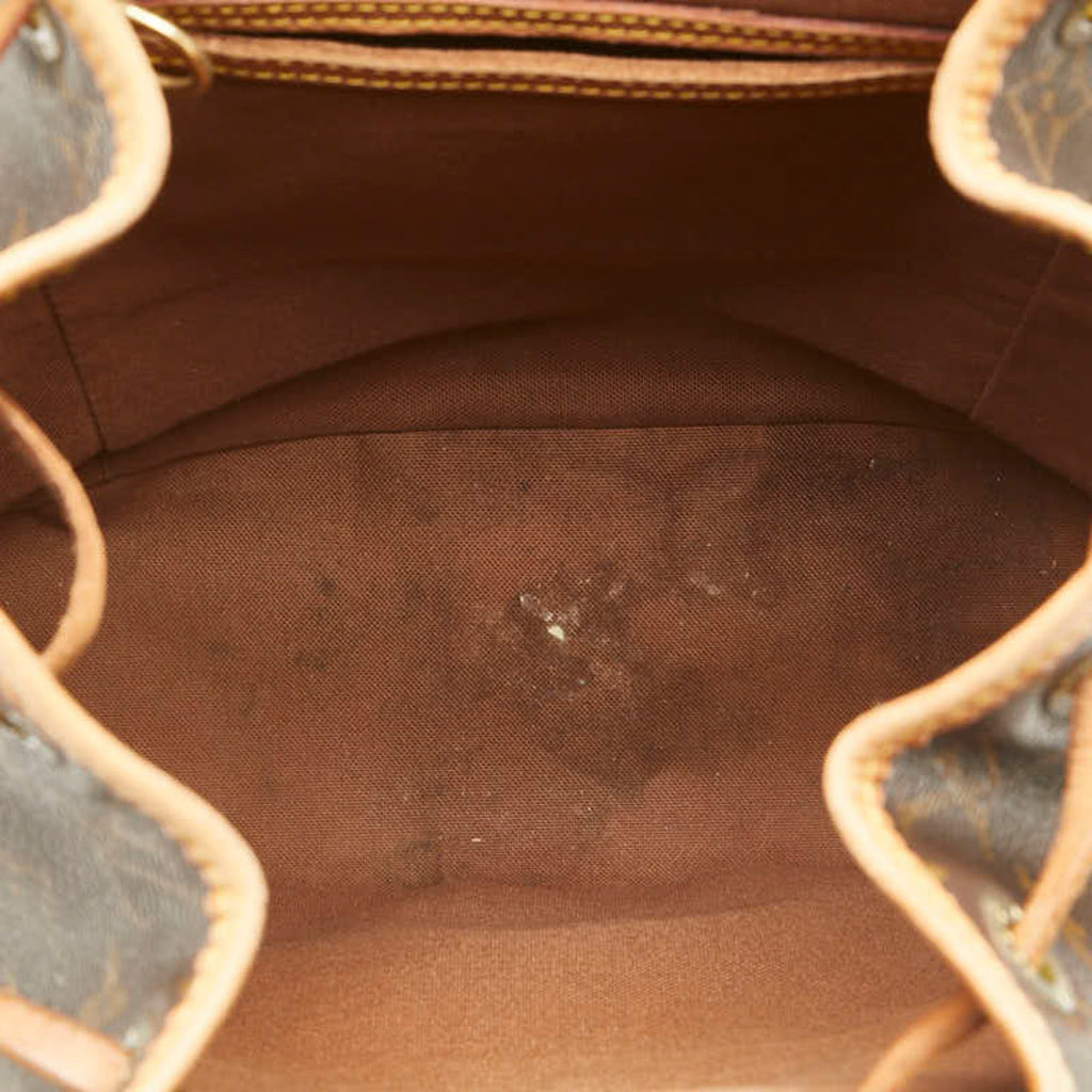 Louis Vuitton Brown Pvc Leather Backpack (Pre-Owned)