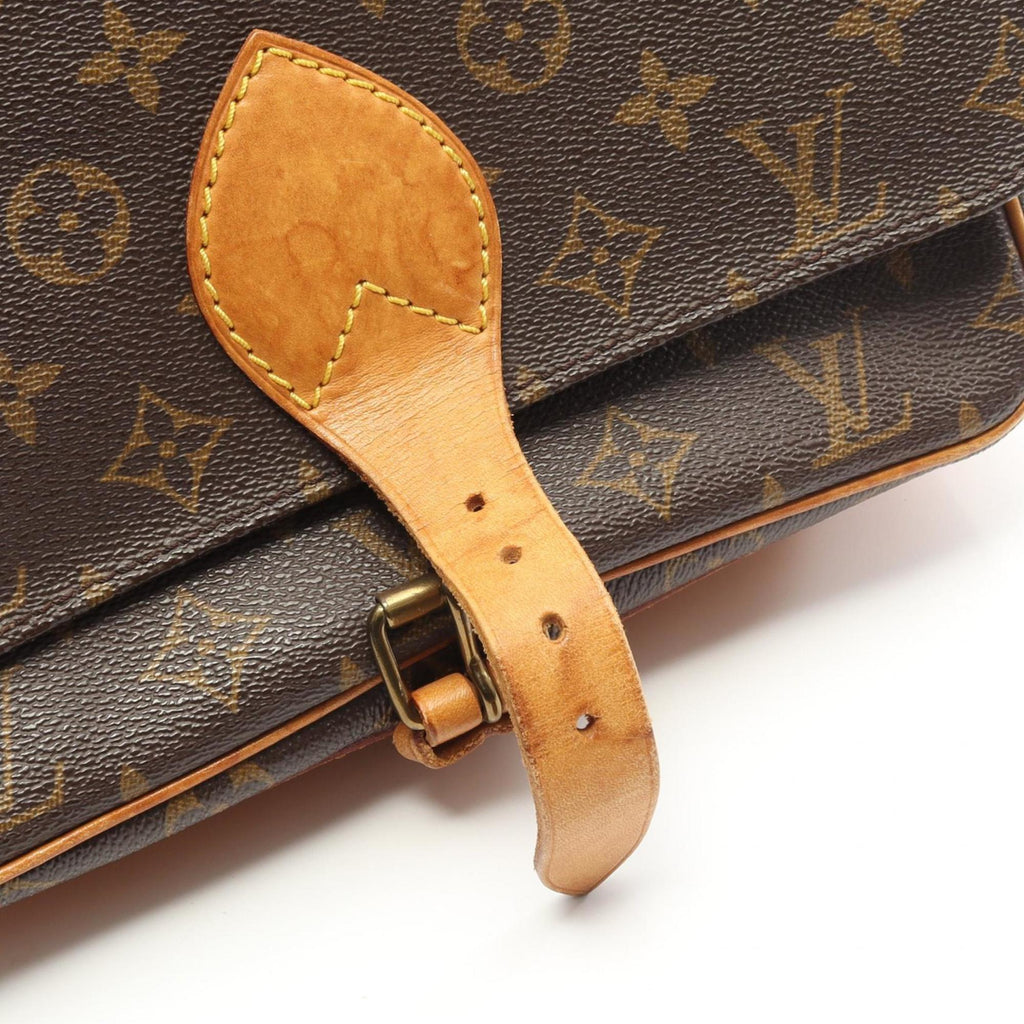 Louis Vuitton Brown Pvc Shoulder Bag (Pre-Owned)