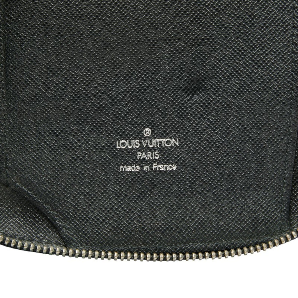 Louis Vuitton Ardoise Black Leather Pouch (Pre-Owned)