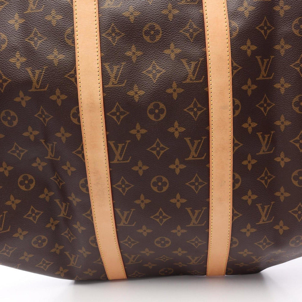 Louis Vuitton Brown Coated Canvas Pvc Monogram Leather Boston Bag (Pre-Owned)