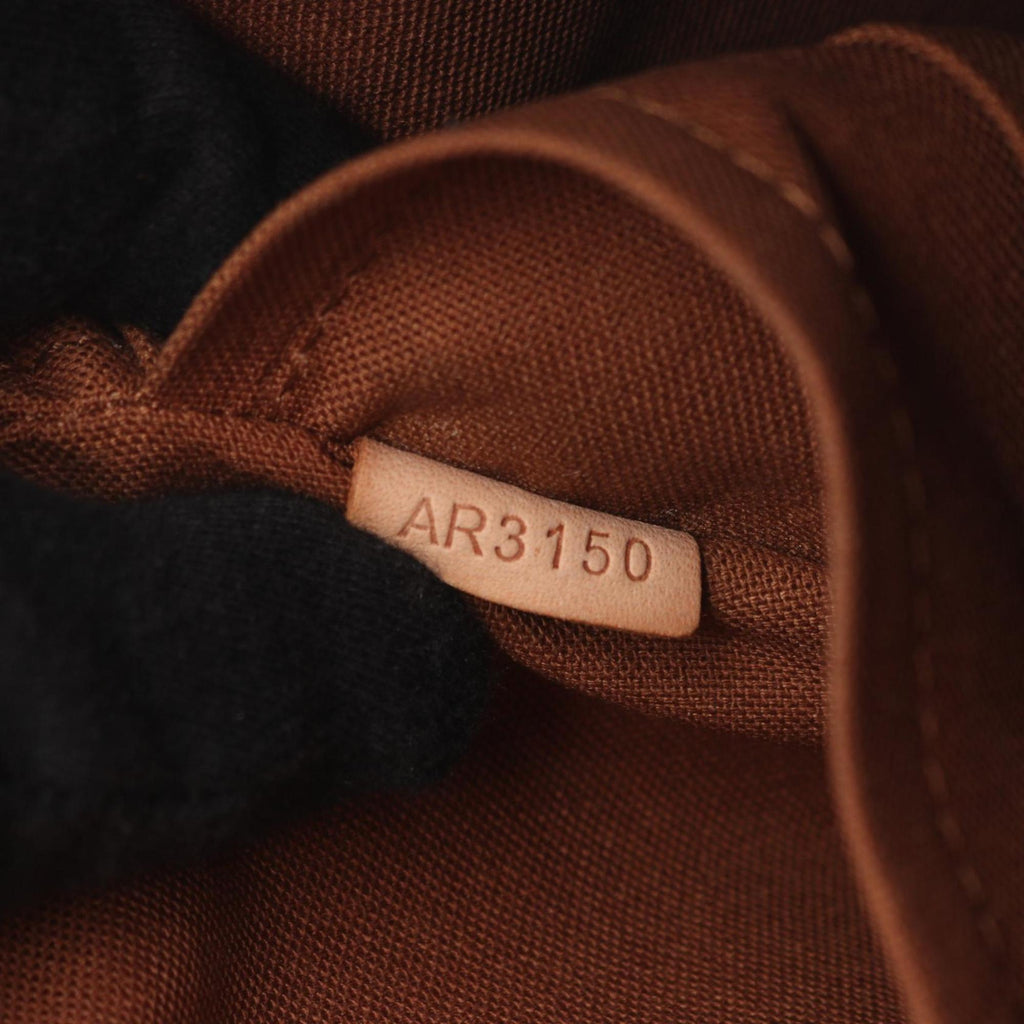 Louis Vuitton Monogram Brown Coated Canvas Leather Shoulder Bag (Pre-Owned)