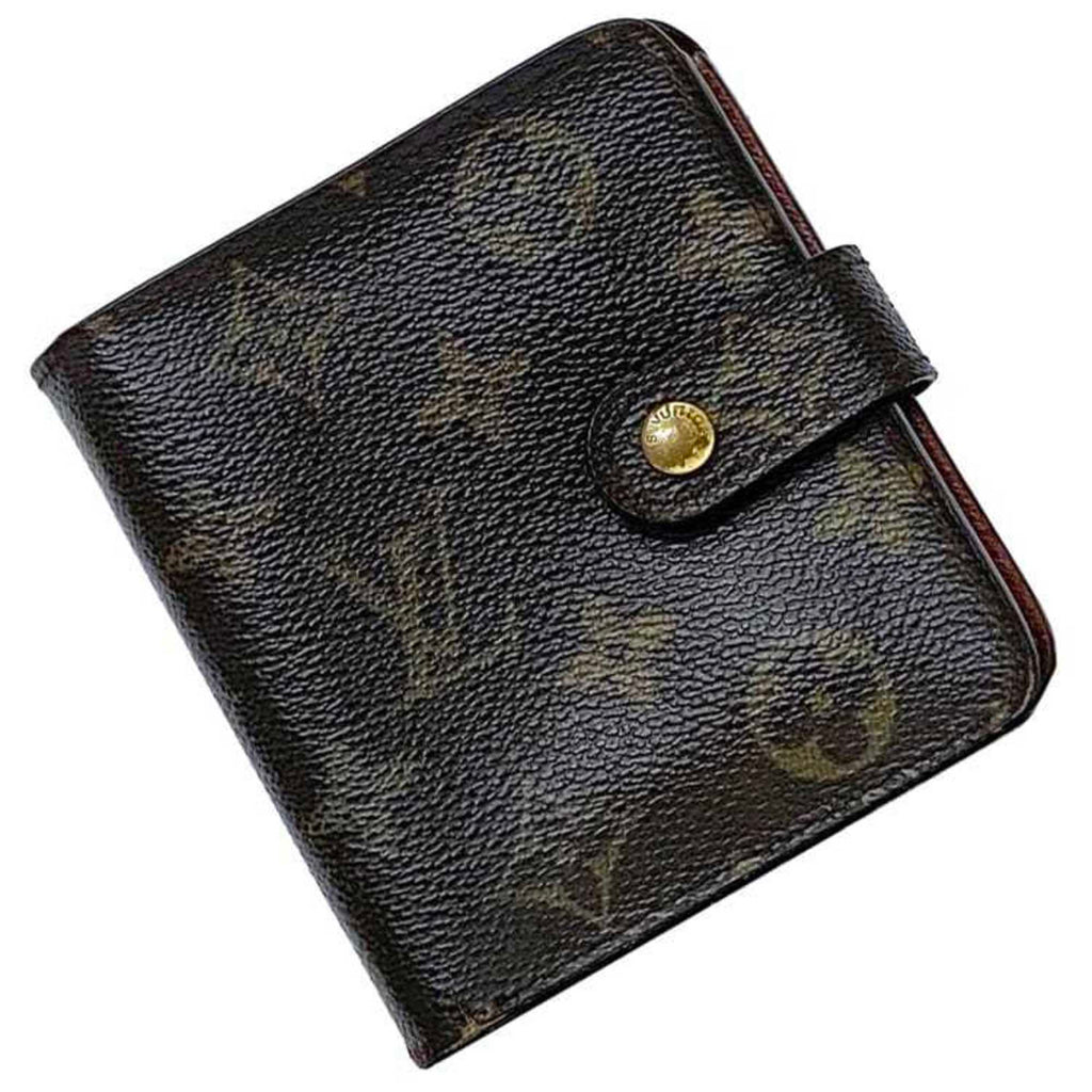 Louis Vuitton Brown Monogram Wallet (Bi-Fold) (Pre-Owned)