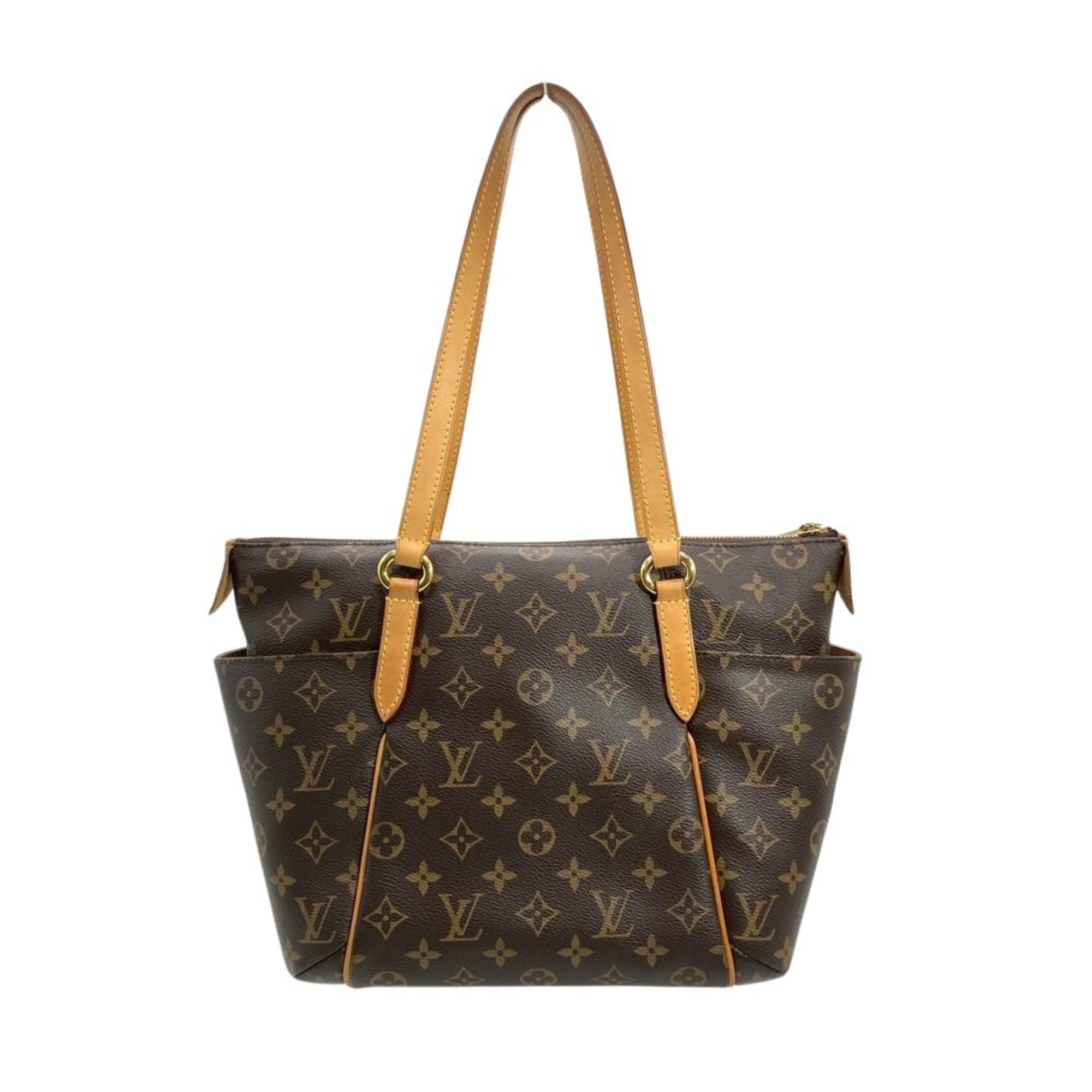 Louis Vuitton Brown Monogram Canvas Tote Bag (Pre-Owned)