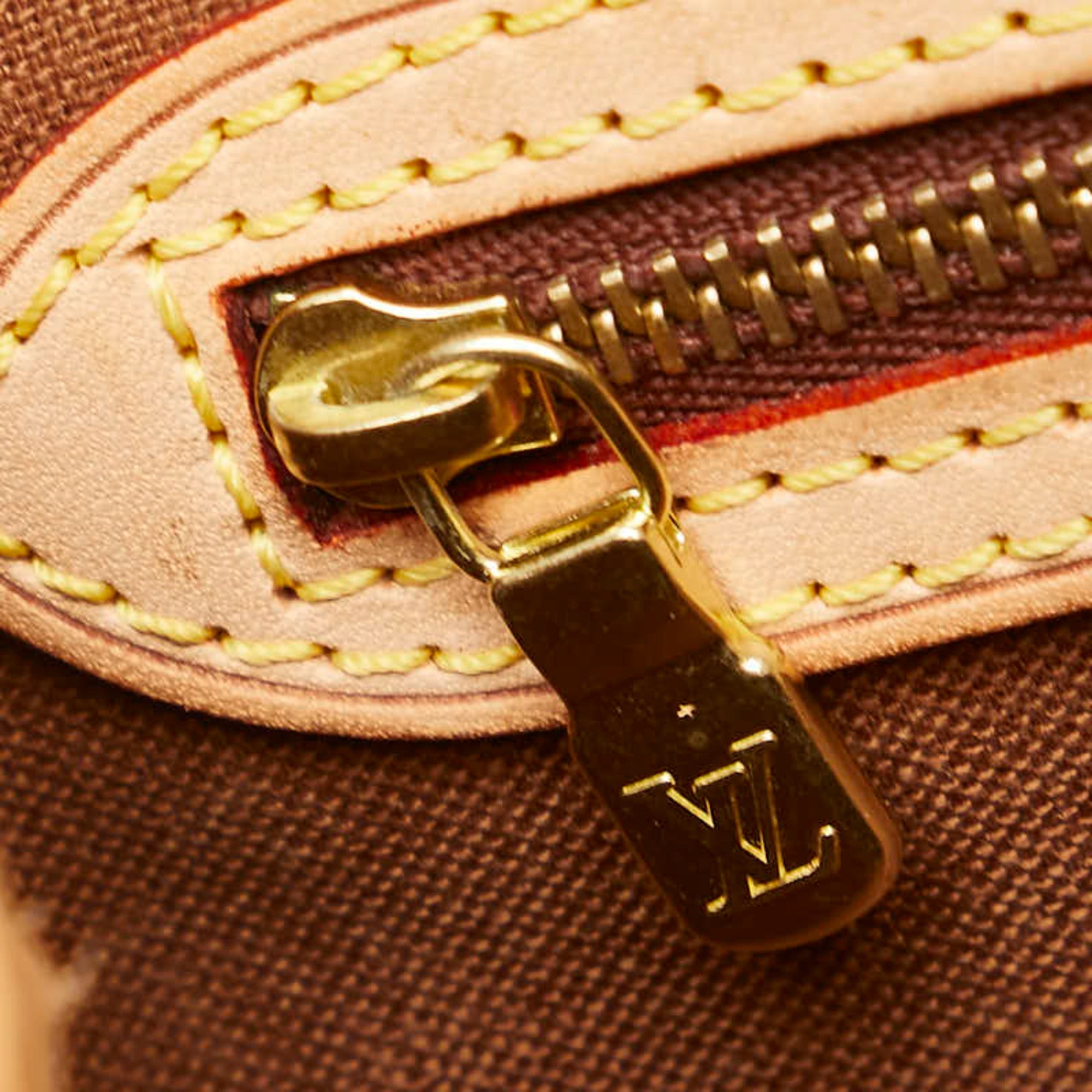 Louis Vuitton Monogram Brown Pvc Leather Shoulder Bag (Pre-Owned)
