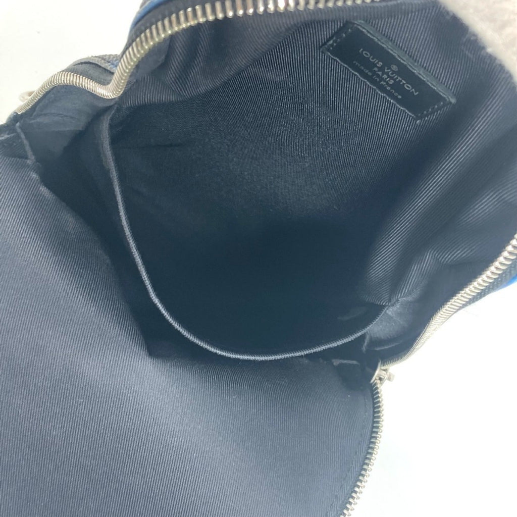 Louis Vuitton Damier Graphite Black Blue Damier Graphite Shoulder Bag Sling Bag (Pre-Owned)