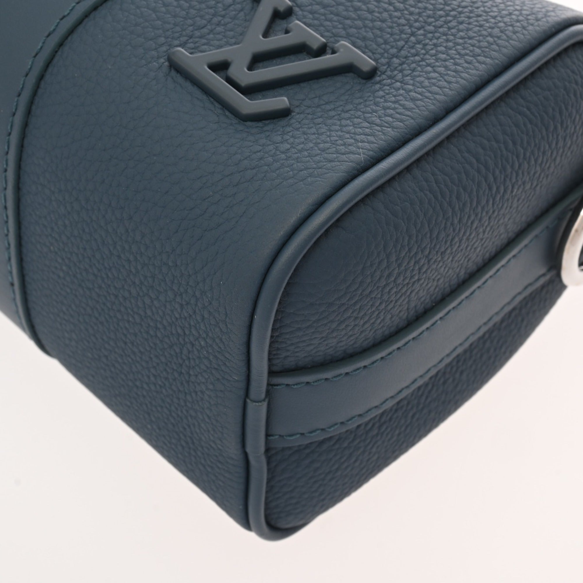 Louis Vuitton Blue Leather Handbag (Pre-Owned)
