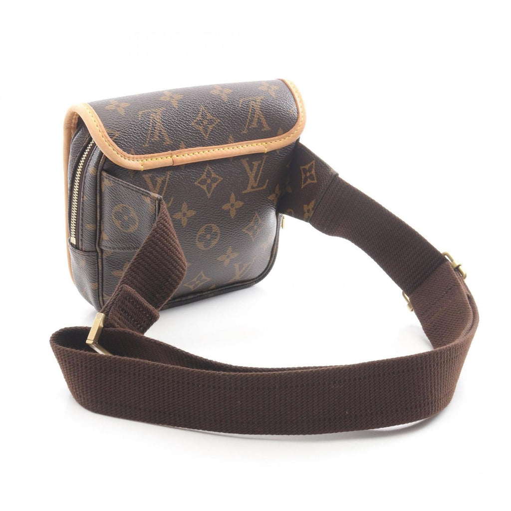 Louis Vuitton Brown Coated Canvas Leather Fanny Pack (Pre-Owned)