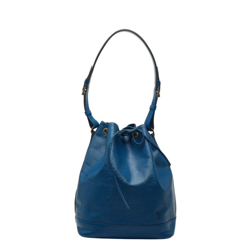 Louis Vuitton Toledo Blue Leather Shoulder Bag (Pre-Owned)