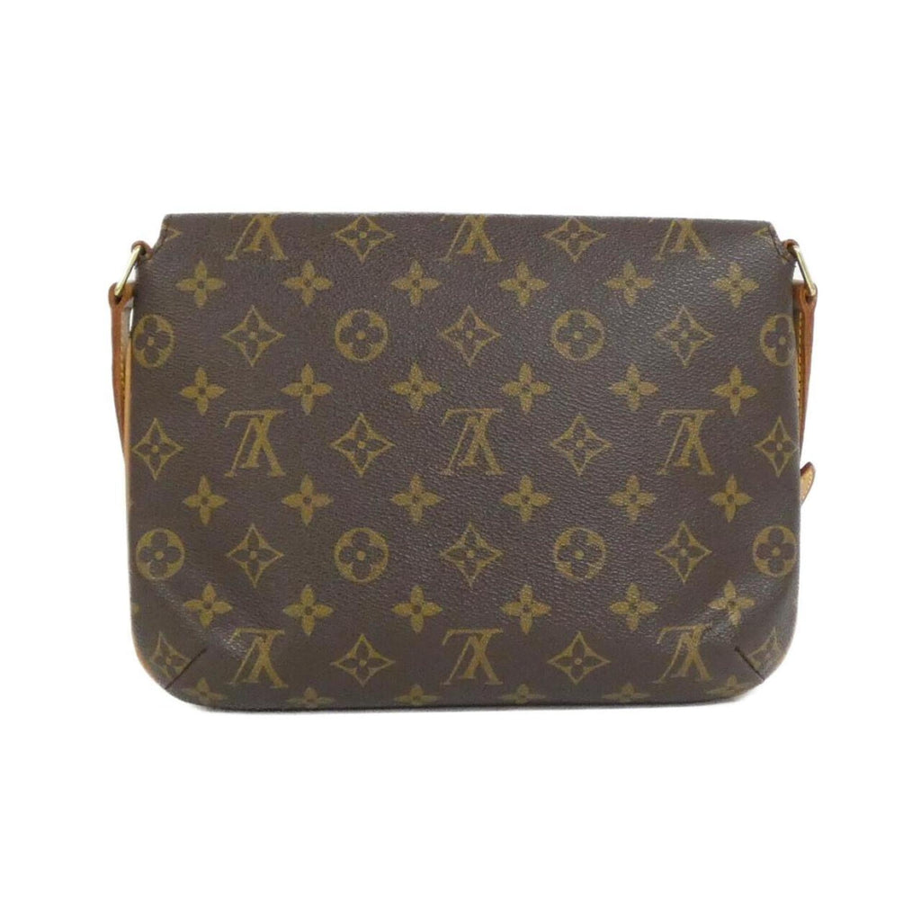 Louis Vuitton Marron Coated Canvas Shoulder Bag (Pre-Owned)