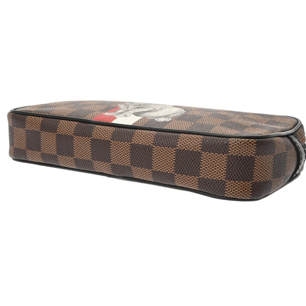 Louis Vuitton Damier Brown Damier Canvas Pochette (Pre-Owned)