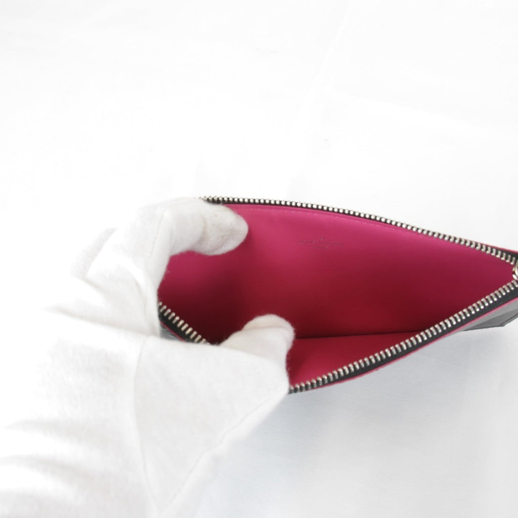 Louis Vuitton Black Pink Epi Leather Pochette Pouch (Pre-Owned)