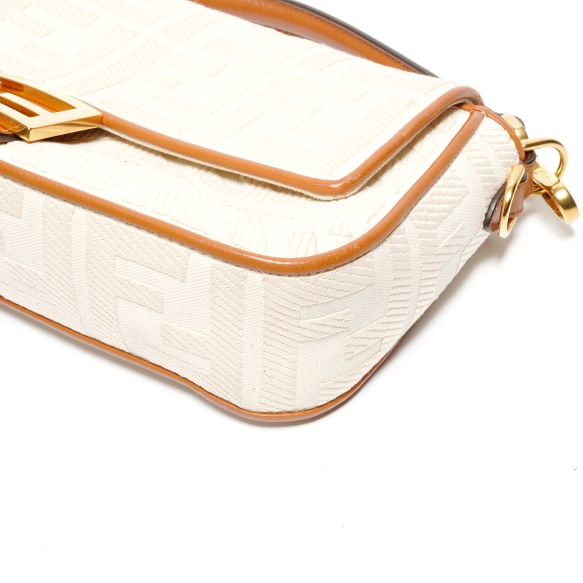 Baguette NM Bag Zucca Embroidered Canvas Medium