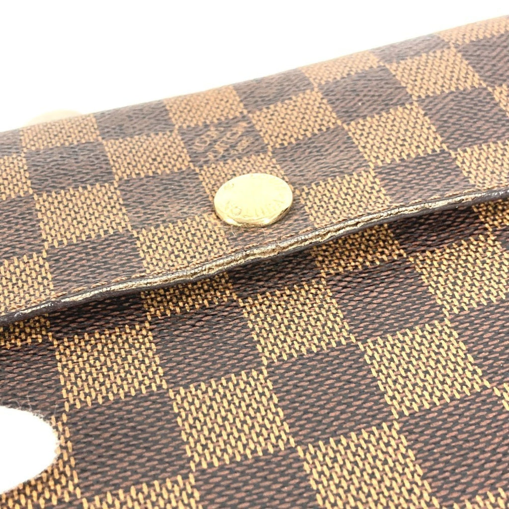 Louis Vuitton Brown Damier Canvas Ebene Damier Canvas Pochette Shoulder Bag (Pre-Owned)