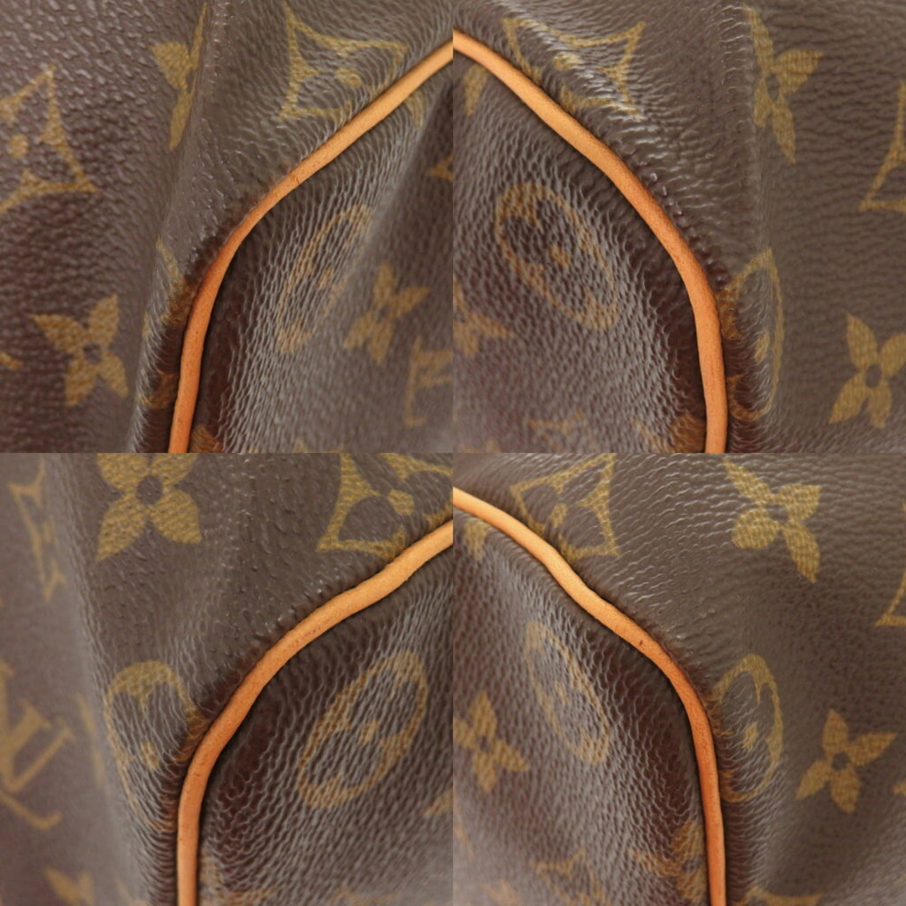Louis Vuitton Brown Monogram Monogram Boston Bag Handbag (Pre-Owned)